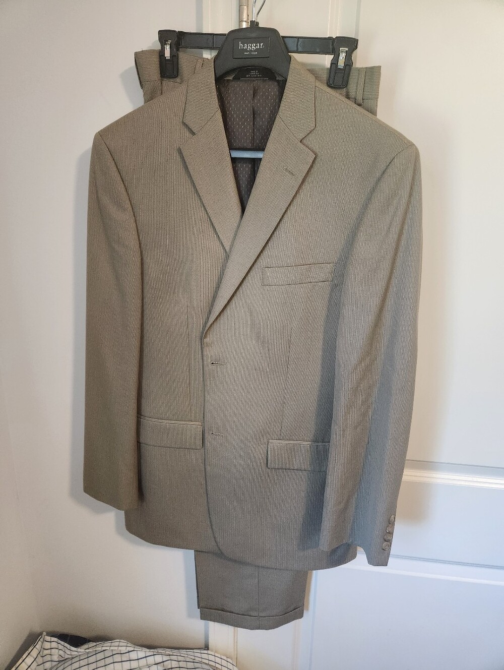 Haggar Tan Suit Separates